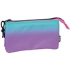 Image de Trousse 5 compartiments Sunset Lilas/Turquoise