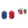 Image de Capsule Cupcake Violette+Rouge A Pois(50+50 Pcs)