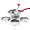 Image de Presse Puree Inox Luxe 3 Disques 24cm