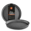 Image de Moule A Tarte Dentele Perfore Crous 24 Cm