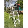 Image de Kit piscine hors sol en huit avec renforts en u 640 x 390 x 120 cm