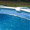 Image de Piscine ovale acier 9,20m x 5,05m x H: 1,32m - Filtration Ã  sable - Renforts apparents
