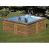 Image de Piscine bois Carra 3 3,05 x 3,05 x 1,19 m - GrÃ©