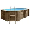 Image de Piscine bois Grenade 2 4,36 x 3,36 x 1,17 m - GrÃ©