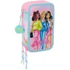 Image de Trousse Scolaire - Safta - Barbie Painterly - 37 Outils Inclus - Multicolore - Pour Enfants De 5 Ã 14 Ans