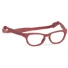 Image de Lunettes Terracotta Pour PoupÃ©e Rouge