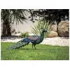Image de Paon DÃ©coratif StylisÃ© En Acier Pour Jardin