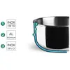 Image de Casserole Trichef en acier inoxydable Ø18cm - Lacor