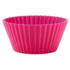 Image de LÃ©kuÃ© - Classic - Moules Madeleines - 7 Cm - Pack De 12 - Rose / Orange / Vert
