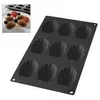 Image de LÃ©kuÃ© - Moule Madeleines - 9 CavitÃ©s - Noir - Gourmet