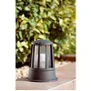 Image de Faro Surat - 1 PiÃ©destal D'extÃ©rieur LÃ©ger Gris FoncÃ© Ip54, E27