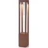 Image de Faro Agra - Borne D'extÃ©rieur Led Brun Rouille Ip54