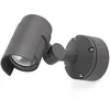 Image de Faro Foc-1 - Applique Murale D'extÃ©rieur Led Gris FoncÃ© Ip65