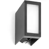 Image de Faro Log - Applique Murale ExtÃ©rieure Led Blanc, Gris FoncÃ© Ip54