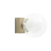 Image de Perla Applique Ou Plafonnier De Salle De Bain MÃ©tal/Verre ÃÂ12cm