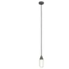 Image de Brume Suspension Led De Salle De Bain MÃ©tal/Verre H22cm