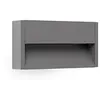 Image de Faro Grada-2 - Applique Murale Led ExtÃ©rieure Gris FoncÃ© 6w 3000k Ip54