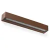 Image de Faro Doro-28 - Applique Murale D'extÃ©rieur Ã Led IntÃ©grÃ©e Up Down Light Brown, 3000k, Ip65