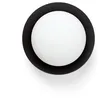 Image de Faro May Led Noir Flush Applique, Plafonnier Ip44