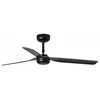 Image de Faro Punt Ventilateur De Plafond Noir Ã 3 Pales Avec Moteur Ã Courant Continu