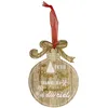 Image de DÃ©coration de sapin Ã  suspendre boule de noÃ«l en bois
