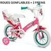 Image de Velo 12 Pouces Minnie 3/5 Ans Stabilisateur New