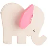 Image de Lanco ElÃ©phant Rose De Dentition - Des La Naissance - Blanc - Fille - Caoutchouc Naturel - 9.5 X 1.5 X 6 Cm