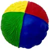 Image de Lanco balle texturÃ©e - des la naissance - multicolore - caoutchouc naturel - 9 x 9 x 9 cm