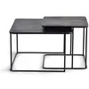 Image de Table basse plateau bronze et pieds mÃ©tal