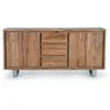 Image de Buffet en bois d'acacia et mÃ©tal