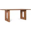 Image de Table Ã  manger 8 places en bois d'acacia 2 mÃ¨tres