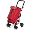Image de Playmarket - Poussette De MarchÃ© 4roues 40l Rouge - 24910c 353