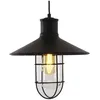 Image de Lustre Suspendu Edm Vintage Aluminium Noir 60w E27