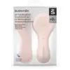 Image de Suavinex Ensemble bébé tigre rose 2 pièces brosse et peigne