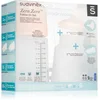 Image de Suavinex Zero Zero Pack Biberon d'Allaitement 270 ml + Sucette M + Poche Silicone