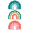 Image de Suavinex Dentition en silicone étape 1 arc-en-ciel x1