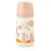 Image de Suavinex Biberon Dreams SX Pro Physiologique M 3 mois+ débit moyen - rose 270 ml