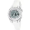 Image de Calypso Montre Fille Blanc-Argent Digital Collection Des Montres De Calypso Uk5571/1