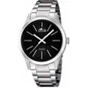 Image de Montre Homme Lotus Minimalist L15959/3 Cadran Noir Et Bracelet ArgentÃ©