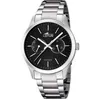 Image de Montre Homme Lotus Minimalist L15954/3 Bracelet En Acier ArgentÃ© Et Cadran Noir