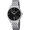 Image de Montre Pour Homme En Acier Inoxydable ArgentÃ© Cadran Noir Festina
