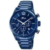 Image de Montre Homme Lotus Chrono En Acier Bleu