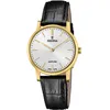 Image de Montre Femme Festina Cuir Noir Boitier DorÃ©
