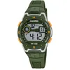 Image de Montre Homme Calypso Caoutchouc Vert Montre-Bracelet NumÃ©rique Calypso Uk5853/2