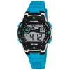 Image de Montre Pour Hommes Calypso En Caoutchouc Bleu Clair Montre-Bracelet NumÃ©rique Calypso Uk5853/1