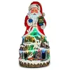 Image de dÃ©coration pÃ¨re noÃ«l 25 x 25 x 51 cm blanc rÃ©sine 25 x 51 x 25 cm