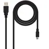 Image de Câble USB 2.0 A vers Mini USB B NANOCABLE 10.01.0403 3 m Noir en occasion ou reconditionné