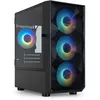 Image de tooq cas de la tour tqgcc901 b seizure micro atx argb