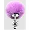 Image de Plug anal en métal Fluffy Twist S