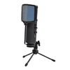 Image de Microphone de Bureau KEEP OUT XMICPRO USB Streaming LED Noir